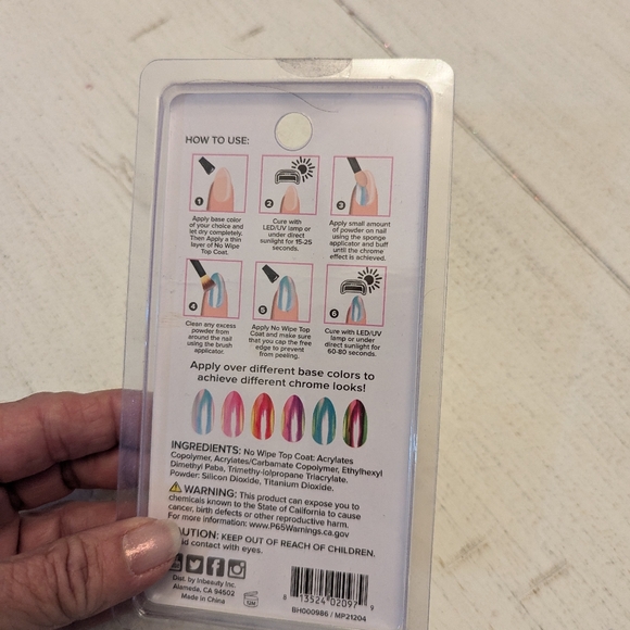 Multi Chrome Mermaid Nail Art kit - Picture 2 of 3